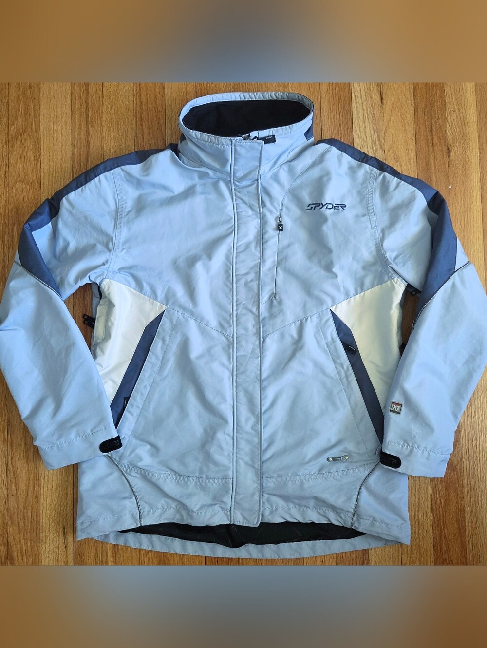 Spyder XSCAP SHELL ONLY ladies 3 n 1 Coat Jacket 16 Blue Winter Skiing Snowboard